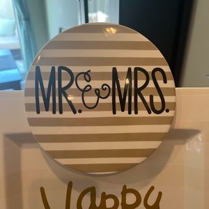 Mr & MRS Coton Colors large attachment *plate not included*